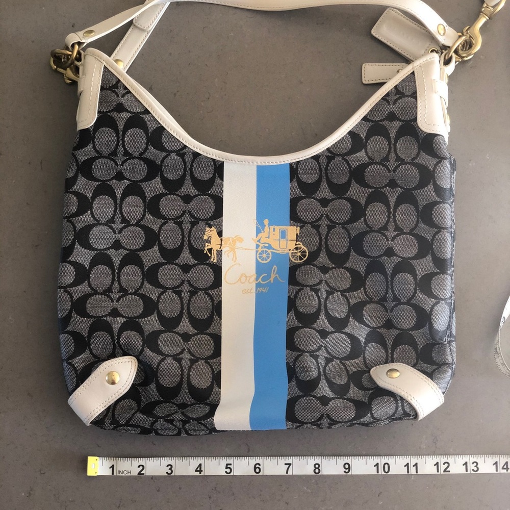 Authentic Coach Navy Purse